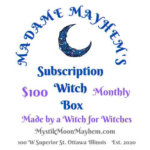 Madame Mayhems Monthly Witch Box/ Monthly subscription boxes