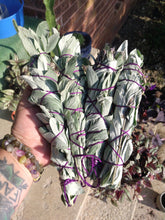 Load image into Gallery viewer, Homegrown Prairie Sage &amp; Lavender Energy Cleansing bundles
