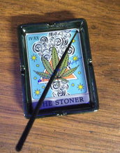 Load image into Gallery viewer, &quot;THE STONER&quot; Tarot card Ashtray/Incense Burner
